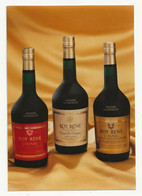 PHOTO ORIGINALE MARKETING 1987 - COGNAC RENÉ ROY JUILLAC LE COQ GRANDE FINE CHAMPAGNE HORS D'AGE - NAPOLÉON - VSOP - Spirituosen