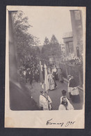 Carte Photo  La Wantzenau (67) Firmung 1925 ( Fete Religieuse Procession Confirmation 50364) - Sonstige Gemeinden