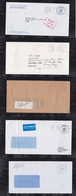 New Zealand 1994-96 PARLIAMENT POSTAGE PAID 5 Covers - Brieven En Documenten