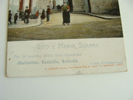 ANDRIA 1904 NASCITA  DEL PICCOLO  SGARRA   VIAGGIATA    FORMATO PICCOLO - Andria