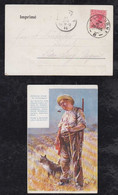 Victoria Australia 1905 Picture Postcard MELBOURNE To STARNBERG Germany Bavaria Shepherd - Covers & Documents