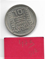 10 Francs  " TURIN "  1947B   Gt   SPL - 10 Francs