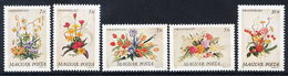 HUNGARY 1989 Flower Arrangements MNH / **.  Michel 4019-23 - Neufs