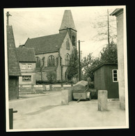 Orig. Foto 60er Jahre Alhausen OT Bad Driburg, Blick Auf St. Vitus, Ortspartie - Bad Driburg