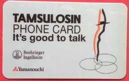 Boehringer Ingelheim- Yamanouchi, Tamsulosin Phonecard - [ 8] Firmeneigene Ausgaben