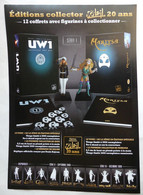 FLYERS SOLEIL Editions Collector 20 ANS COFFRET AVEC FIGURINES UW1 Et MARLYSA BAJRAM DANARD - Objets Publicitaires