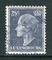 LUXEMBOURG- Y&T N°415- Oblitéré - 1948-58 Charlotte Di Profilo Sinistro