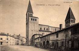 Tournus                       Place De L Abbaye - Autres & Non Classés