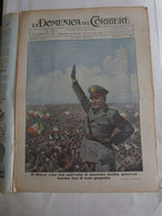 # DOMENICA DEL CORRIERE N 41 /1938 DUCE - TRINCEE A LONDRA - CAMPARI COSTUME DI TORINO - First Editions