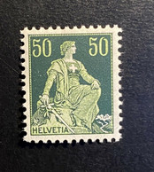 Schweiz Sitzende Helvetia Mi: 107  Postfrisch/** MNH - Ongebruikt