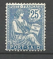 PORT-SAID N° 28 NEUF * CHARNIERE / MH - Unused Stamps