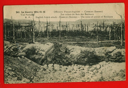 005435 - SOMME - COMBLES - Offensive Franco-Anglaise - Les Ruines Du Bois Des Bouleaux - Combles