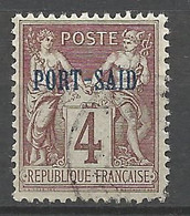 PORT-SAID N° 4 OBL - Used Stamps