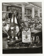 PHOTO ORIGINALE MARKETING - COGNAC J & F MARTELL MÉDAILLON V.S.O.P - LOUIS XIV - Spirituosen