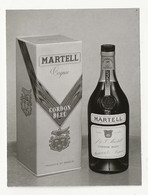 PHOTO ORIGINALE MARKETING - COGNAC J & F MARTELL FONDÉE EN 1715 CORDON BLEU - PRODUCE OF FRANCE - Spiritueux