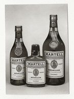 PHOTO ORIGINALE MARKETING - FLASH ET BOUTEILLE COGNAC MARTELL MÉDAILLON FINE CHAMPAGNE V.S.O.P - Licor Espirituoso