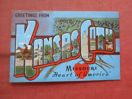 Greetings  Kansas City – Missouri    Ref 5484 - Kansas City – Missouri