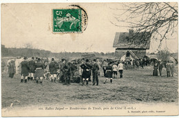 CLERE - Rallye Juigné, Rendez Vous De Tivoli, Chasse à Courre - Cléré-les-Pins