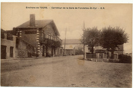 FONDETTES St CYR - Carrefour De La Gare - Fondettes