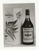 PHOTO ORIGINALE MARKETING - COGNAC J & F MARTELL *** - Spiritueux