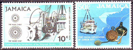 JAMAICA - SHIPS  MAPS TELE.CABLE - MNH - 1970 - Barcos
