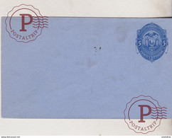 ECUADOR SOBRE CARTA TARJETA POSTAL 5 CENTAVOS  Tarjeta Postal  Intero Postale - Entier Postal - Ecuador