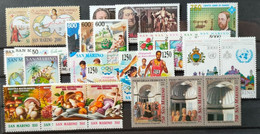 SAINT MARIN / YT Année Complète 1992 / NEUFS ** / MNH - Full Years