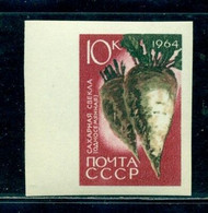 Russia 1964 Sugar Beet Zuckerrube/beta Vulgaris Altissima, Mi. 2926 B,MNH - Légumes