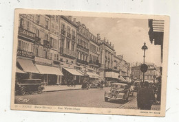 Cp , Automobiles , 79 ,NIORT , Rue VICTOR HUGO, Vierge - Voitures De Tourisme