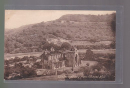 Cpa :    Postcard: Tintern Abbey From Chapel Hill   Posted ! - Monmouthshire