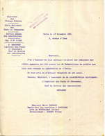 FACTURE.26.DROME.PUYGIRON.ESSAIS DE RESISTANCE DE LA PIERRE DES CARRIERES DE M.EMILE TARDIEU.4 PIECES. - Non Classés