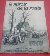 Miroir De La Route N°163 Mars 1931 Route Nationale 15 Paris Dieppe Critérium Paris Nice Par Vichy Vieille Poste Orly - 1900 - 1949