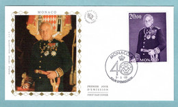 FDC Monaco 1989 - 40ème Anniversaire De Règne Du Prince RAINIER III - YT 1685 - FDC