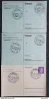 Deutsches Reich 1941, Postkarten Sonderstempel PETTAU, VELDES, MARBURG - Brieven En Documenten