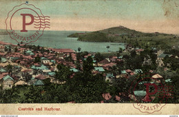 CASTRIES AND HARBOUR   ST  LUCIA  CUBA STAMP - St. Lucia