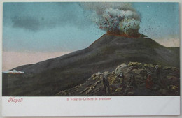 Ercolano (Napoli) - Il Vesuvio: Cratere In Eruzione - Ercolano