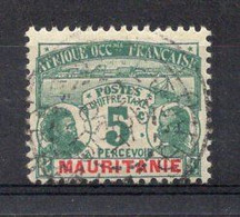 Mauritanie Timbre Taxe N°9 Oblitéré TB Cote : 4.00€ - Usados