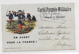 Carte En Franchise Militaire "En Avant Pour La France", TTB /sup - Guerra De 1914-18