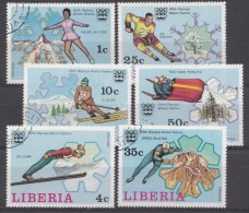 Liberia 1976  Oblitérés / Used / Gestempeld - Winter 1976: Innsbruck