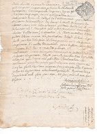 - Généralité De LIMOGES  1 Sol 3 Deniers 1757 - Une Feuille - Seals Of Generality