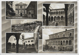 CARTOLINA CONVENTO DEI CARMELITANI SCALZI SUL CASTELLO DI BRESCIA - CHIESA E CHIOSTRI DEL SANSOVINO - VIAGGIATA 1939 - - Brescia