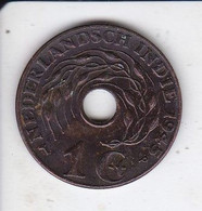 MONEDA DE INDIE NEDERLANDSCH 1 CENT DEL AÑO 1945  (COIN) - Indes Néerlandaises