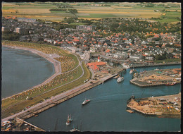 D-25761 Büsum - Hafen - Fischkutter - Fähre - Luftaufnahme - Aerial View - Nice Stamp - Buesum