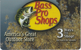 Gift Card U.S.A. Bass Pro Shops BPS707P - Cartes Cadeaux