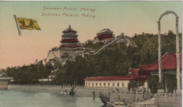 CHINA - Summer Palace Peking.  Sommer Palace Peking - Good River Scene - China