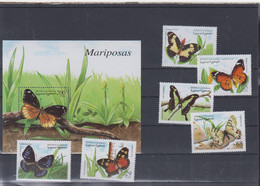 Sahara Occ R.A.S.D.Michel Cat.No. Mnh/** Set Issued1999 Butterfly - Africa (Varia)