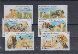 Sahara Occ R.A.S.D.Michel Cat.No. Mnh/** Set Issued1996 Dogs - Africa (Varia)