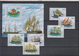 Sahara Occ R.A.S.D.Michel Cat.No. Mnh/** Set Issued1998 Ships - Africa (Varia)