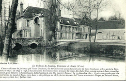Le Château De Jouancy Commune De Soucy 2e Vue Collection JD Sens - Soucy