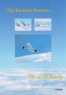 Dépliant De Présentation De La Famille AIRBUS A 330 - Advertenties